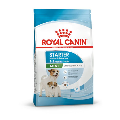 Royal Canin Mini Starter Mother & BabyDog – Hrană Uscată pentru Cățele Gestante și Pui de Talie Mică – 4 kg